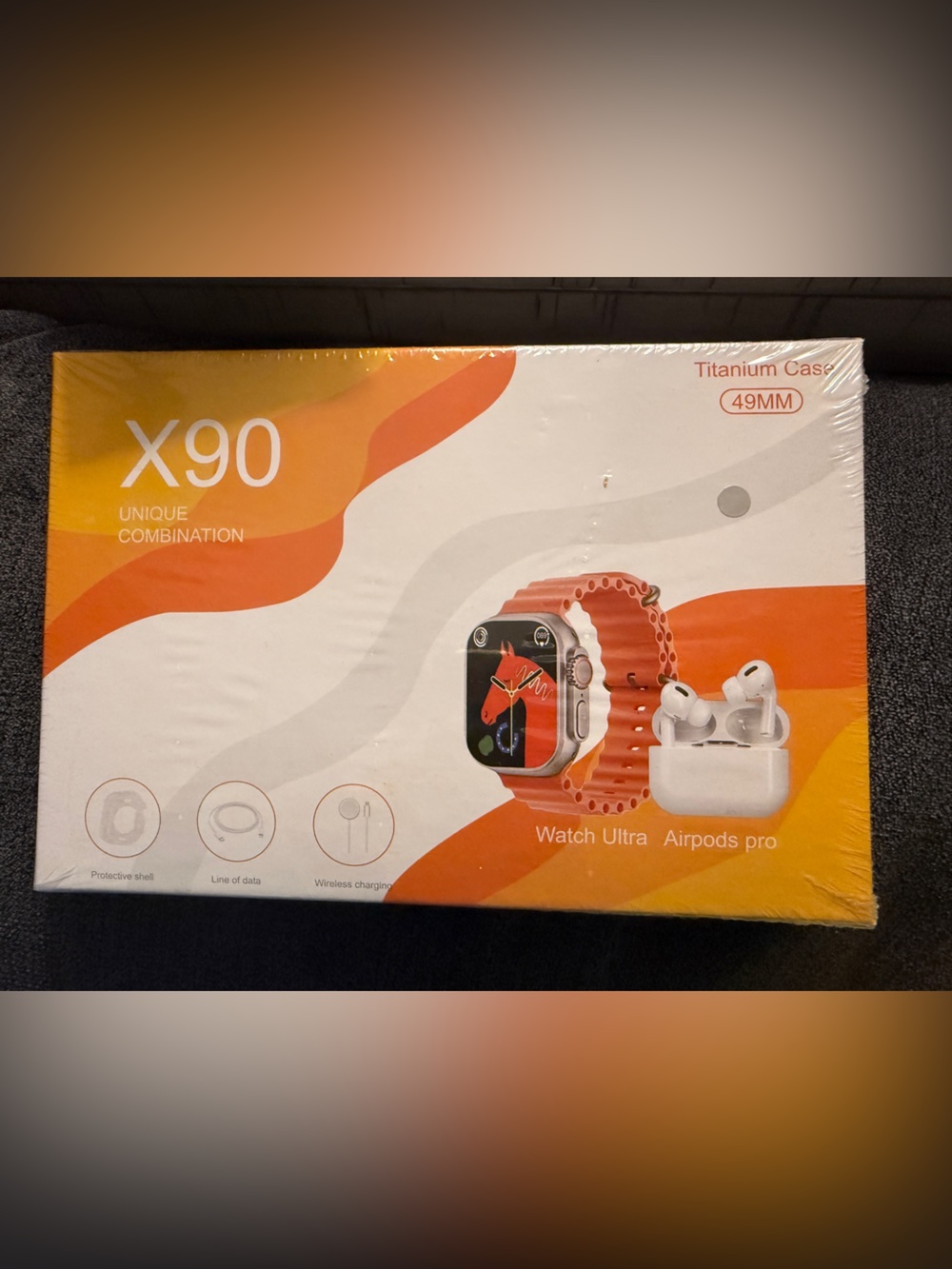 X90 Ultra Smart Watch (49mm) and Pro Wireless Headphones